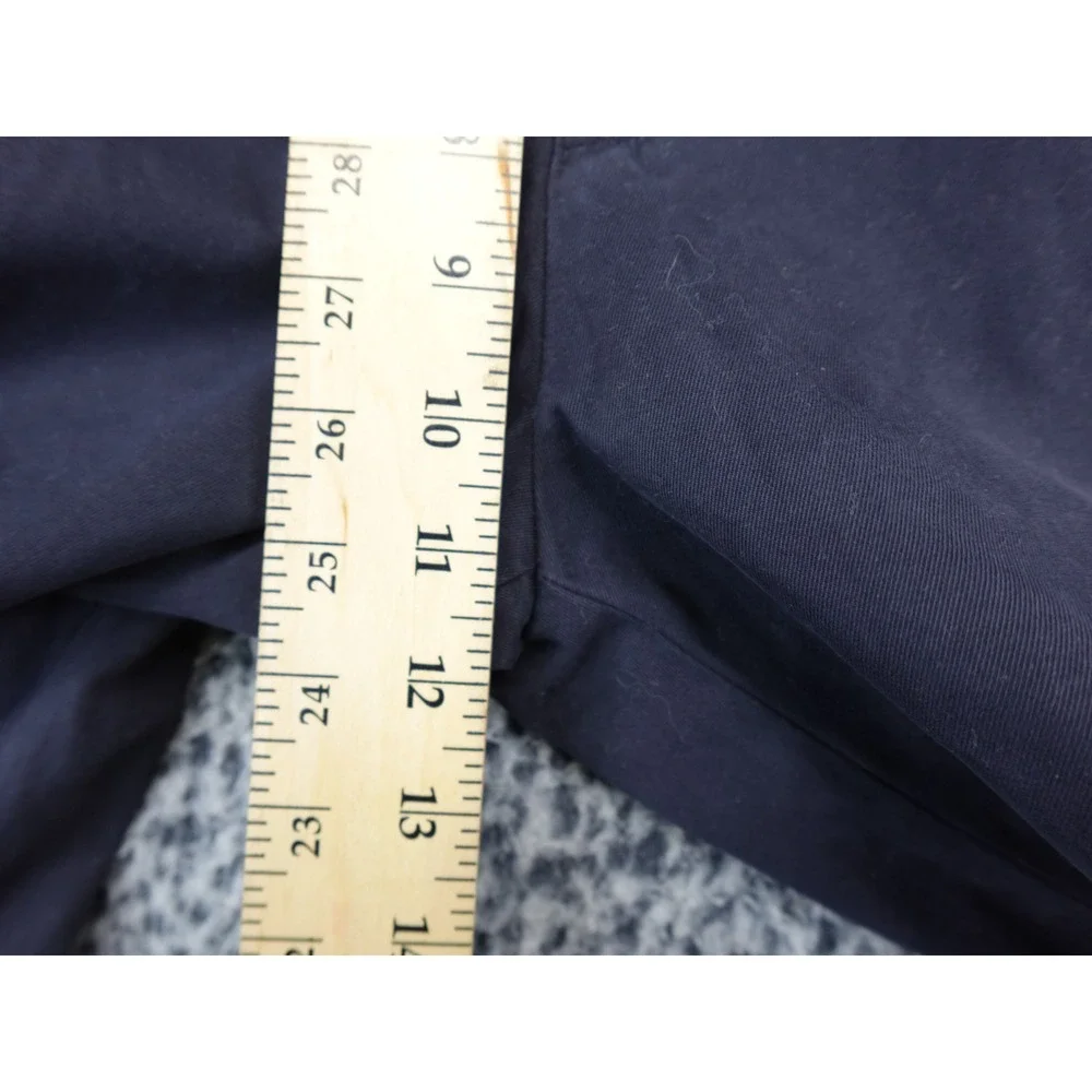 Banana Republic Mens Aiden Chino Pants 35x30‎ Navy Blue Slim Fit 100% Cotton